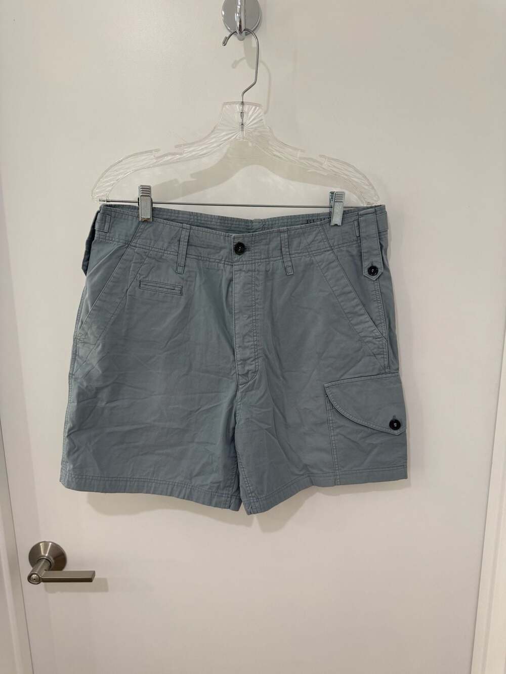Burberry Brit Men's Blue Cotton Cargo Shorts Size 32
